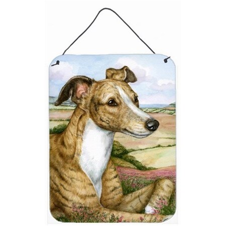 Carolines Treasures Lurcher by Debbie Cook Wall or Door Hanging Prints CDCO0385DS1216